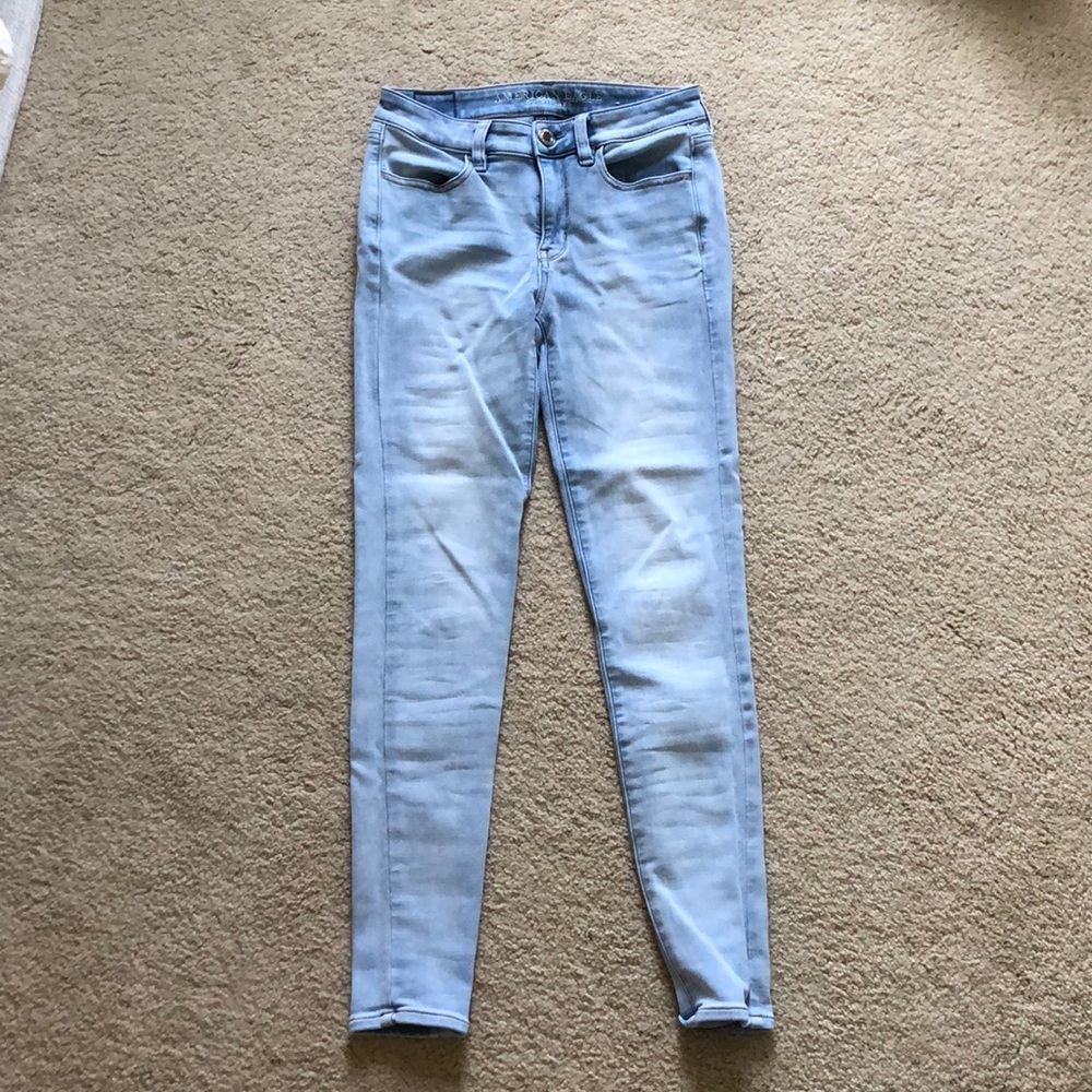 Hi-rise American eagle Jegging